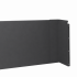 Forsento Hoekstuk inwendig 15x42x15 cm - Antraciet