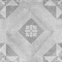 GeoCeramica® Décor 60x60x4 - Symbol Block Smoke