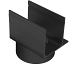ACO Slim-Line onderuitloop 80mm excentr.