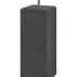 Beton Poer Zwart met facet 20x20x58 cm incl bev.plaat