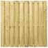 Vuren Scherm Recht Hor./Vert. 19 Planks - 180x180