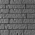 Laag Rock Walling Leisteen 31,5/41,5/51,5x13x12 - Antraciet (9,6 m¹)