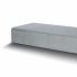 Infinito Comfort Traptrede 120x40x15 - Light Grey