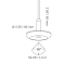 SWAY PENDANT 100-230V Black