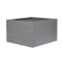 Bloembak Modulair poedercoat TAUPE 120x120x56 cm