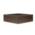 Plantenbak vlak 300x300x40 cm - Supra Bruin