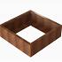 Plantenbak Module+ 60x60x42 cm - Corten