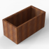 Plantenbak Module+ 90x120x56 cm - Corten