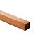 Paal Azobé Ruw Premium Quality - 10x10x300