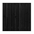 Vuren Scherm Zwart 180x180