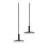 SWAY PENDANT 100-230V DUO Black